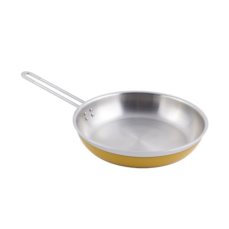 Bon Chef Classic Cntry French Col Saute Pan/Skillet-Long Hndle No Cov  11"X2 1/8"  2 Qt 12 Oz 60308YELLOW